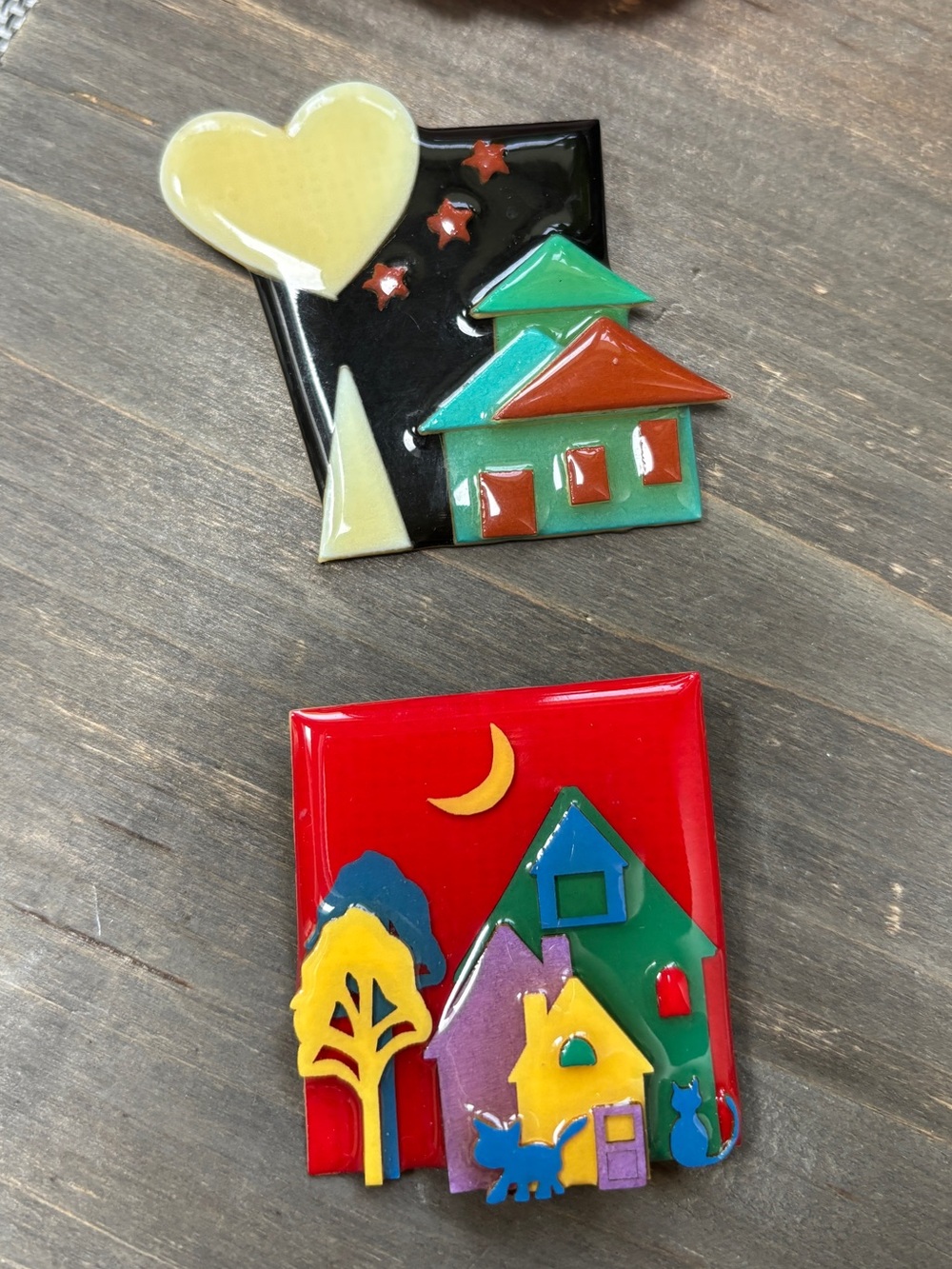 House Pins by Lucinda (set of 2)
